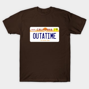 Delorean licence plate T-Shirt